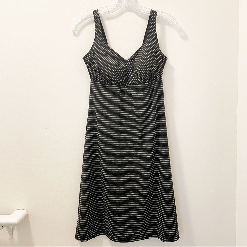 PrAna Black Striped Ivy Dress - Size XS